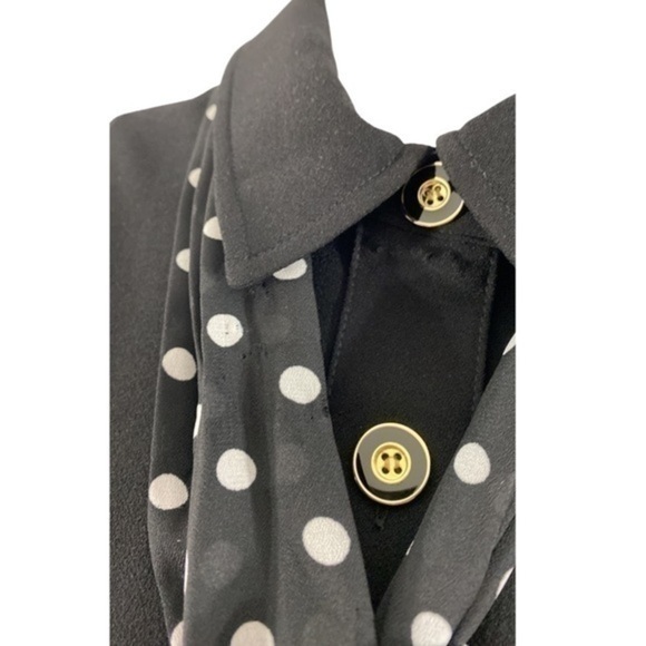 Tahari black sleeveless shirt dress - Picture 9 of 10